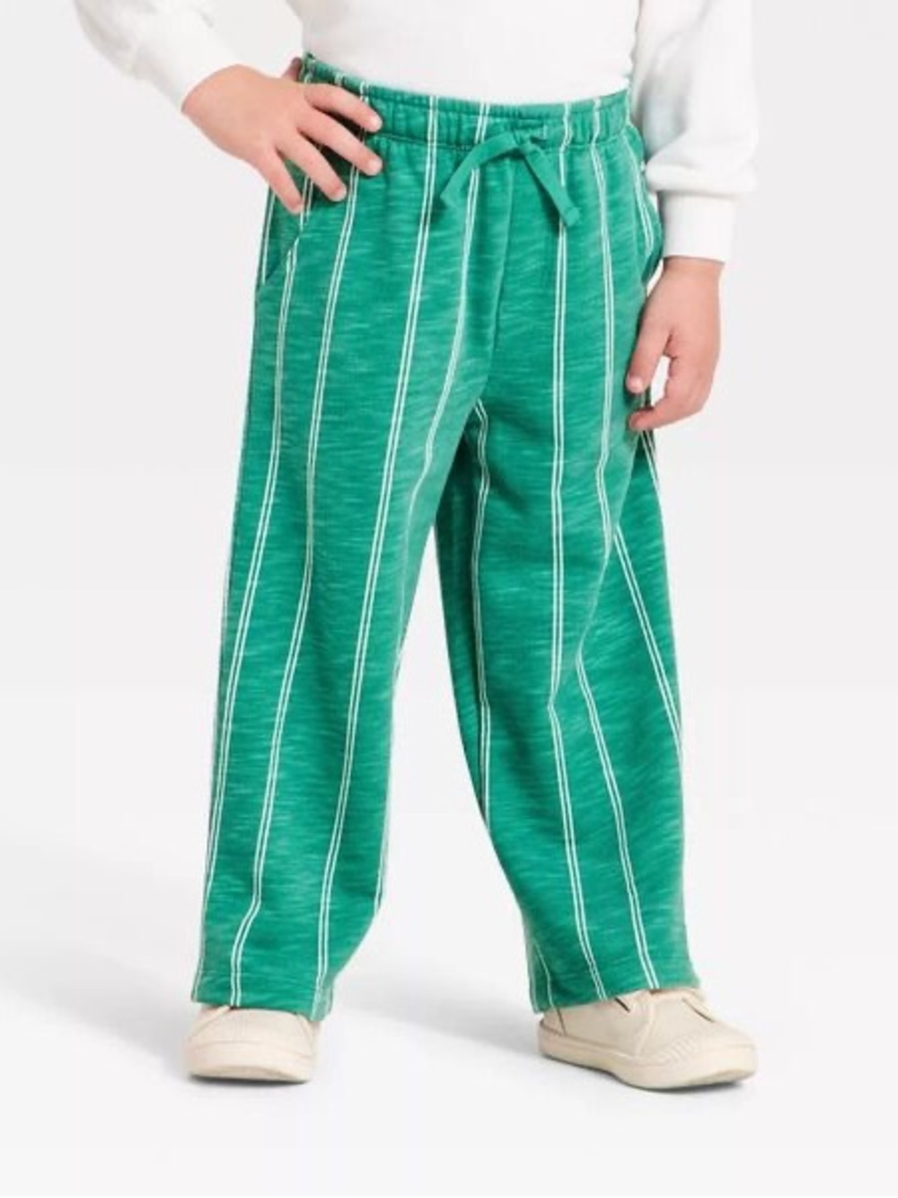 Grayson Mini Toddler Boys' French Terry Striped Sweatpants